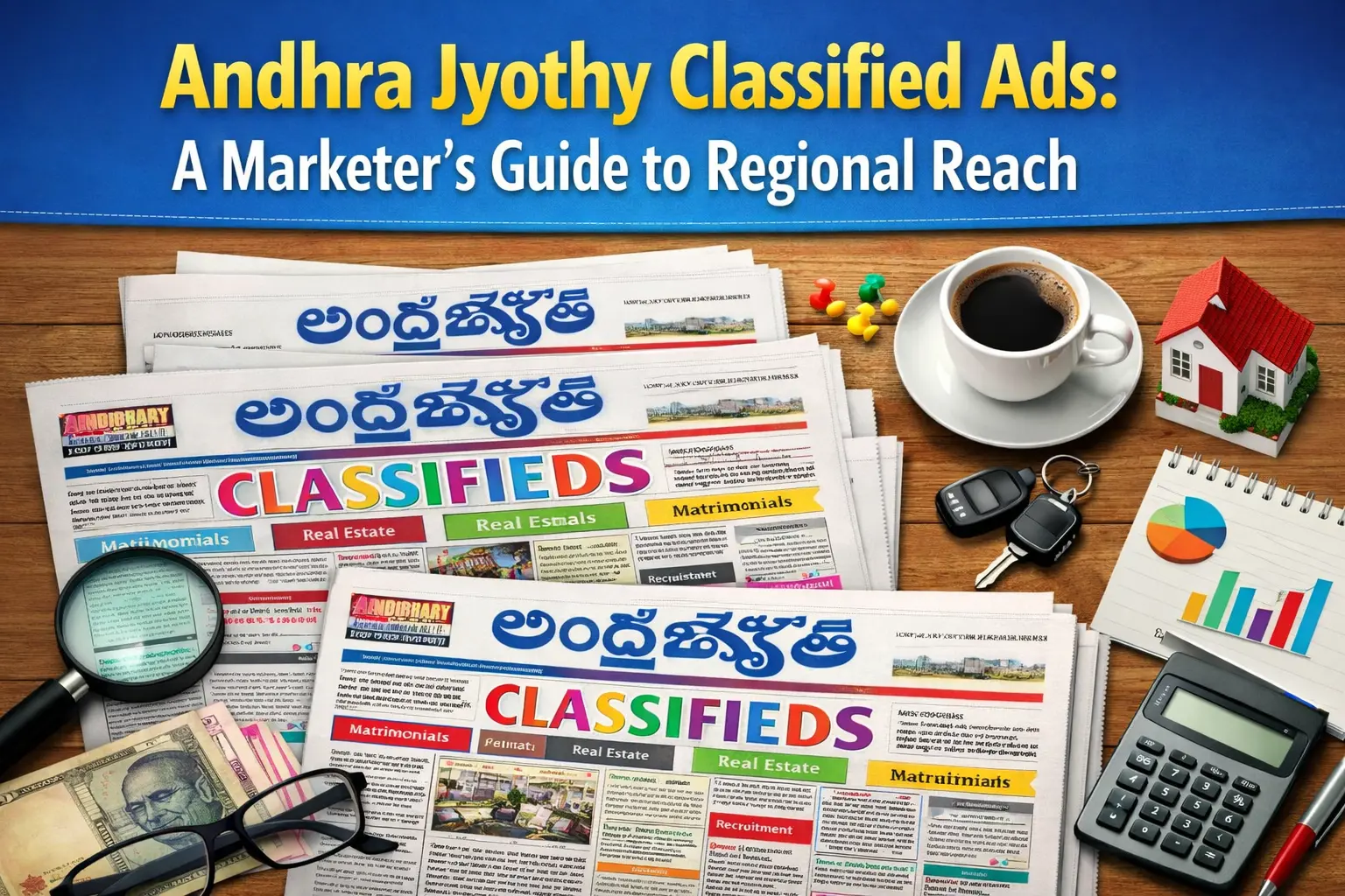 Image for blog post: Andhra Jyothy Classified Ads: A Marketer’s Guide to Regional Reach - Newspaper