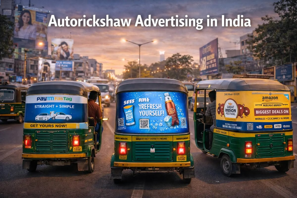 Autorickshaw Advertising in India | SmartAds Blog