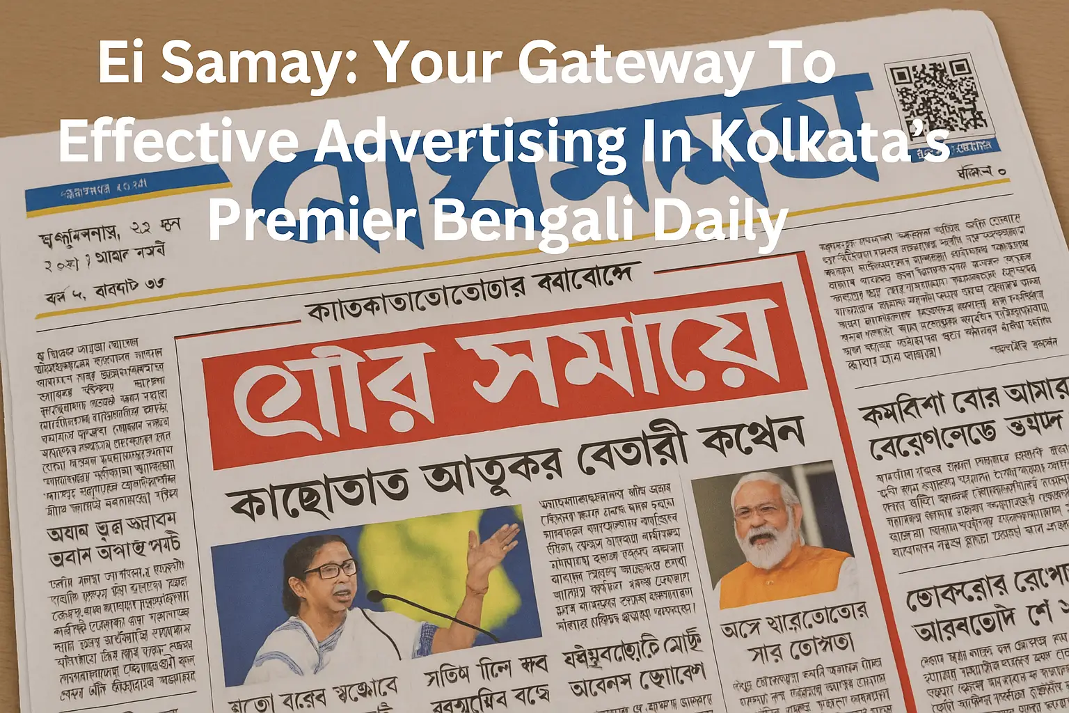 Image for featured blog: Ei Samay: Your Gateway To Effective Advertising In Kolkata's Premier Bengali Daily