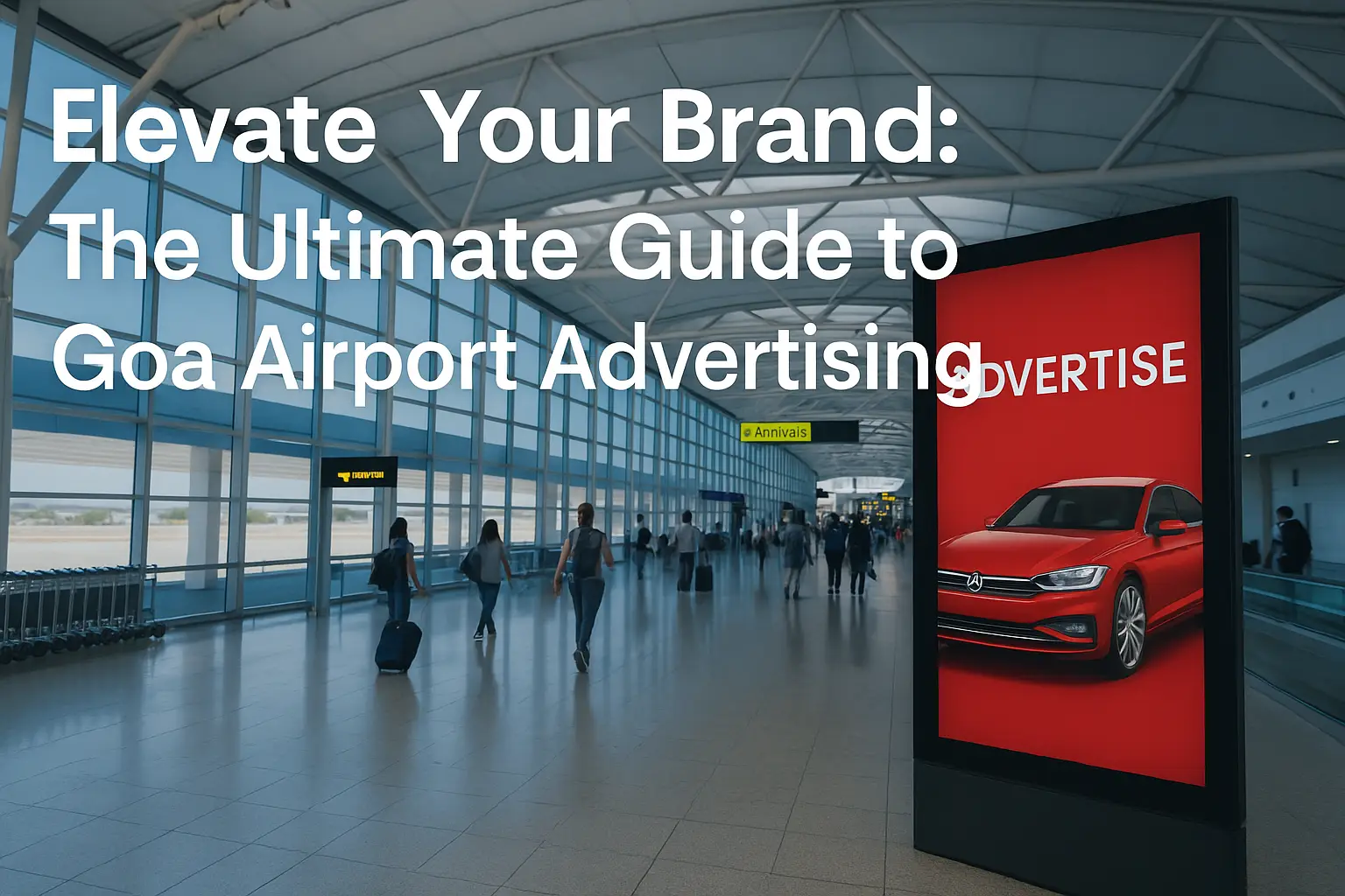 Elevate Your Brand The Ultimate Guide To Goa Airport Advertising - Airport blog post
