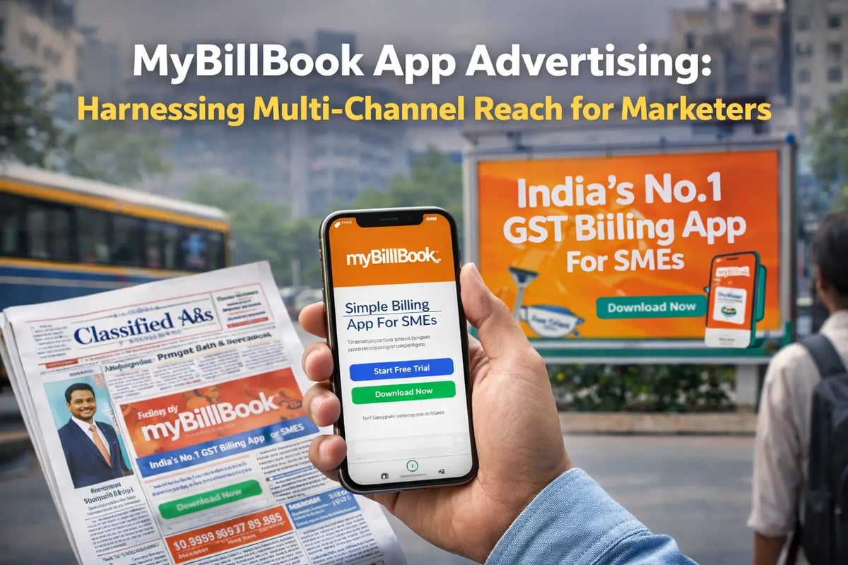 MyBillBook App Advertising: Harnessing Multi-Channel Reach for Marketers - Outdoor blog post
