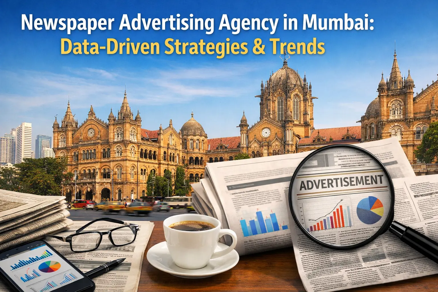 Image for latest blog post: Newspaper Advertising Agency in Mumbai: Data-Driven Strategies & Trends - Newspaper