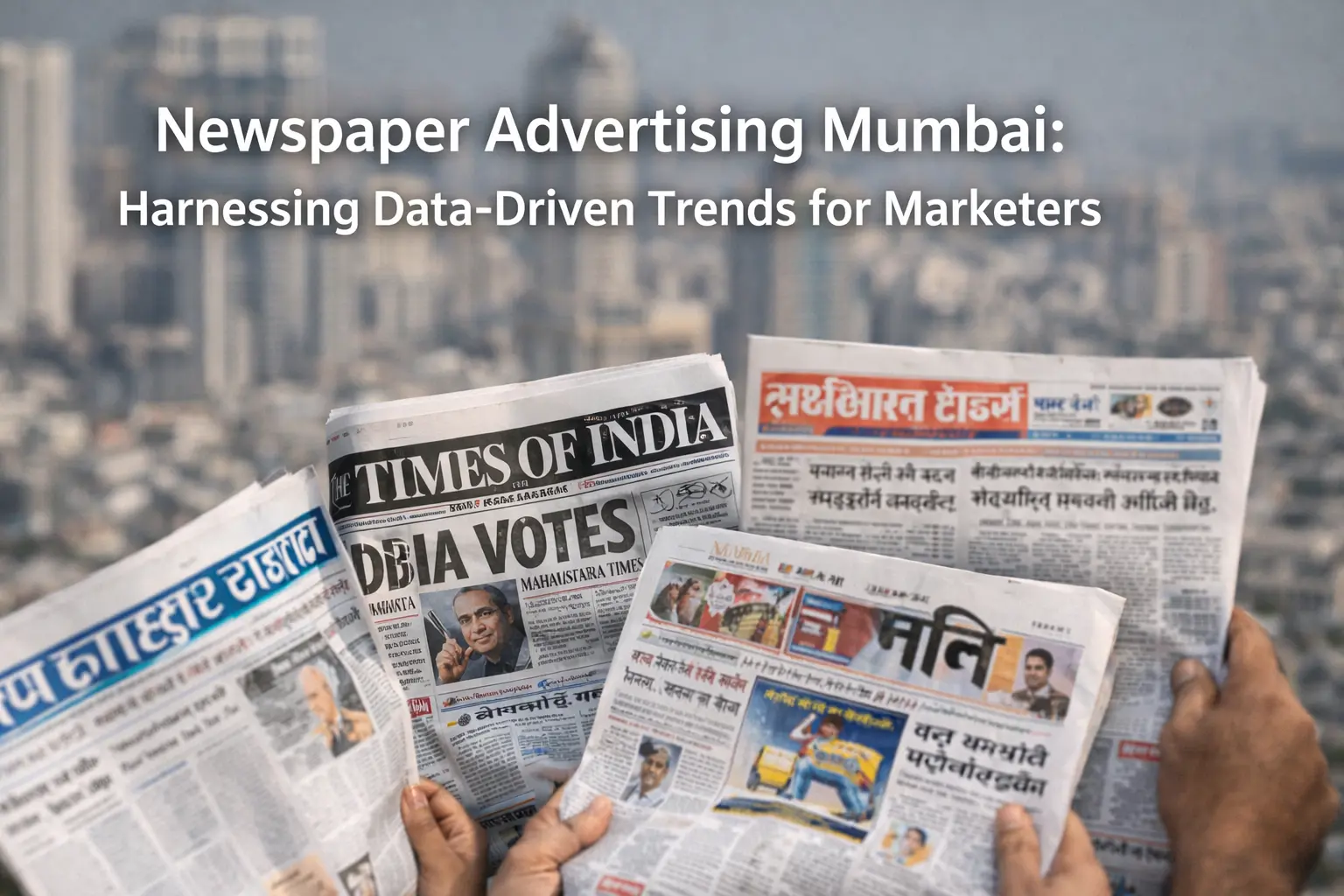 Newspaper Advertising Mumbai: Harnessing Data-Driven Trends for Marketers
