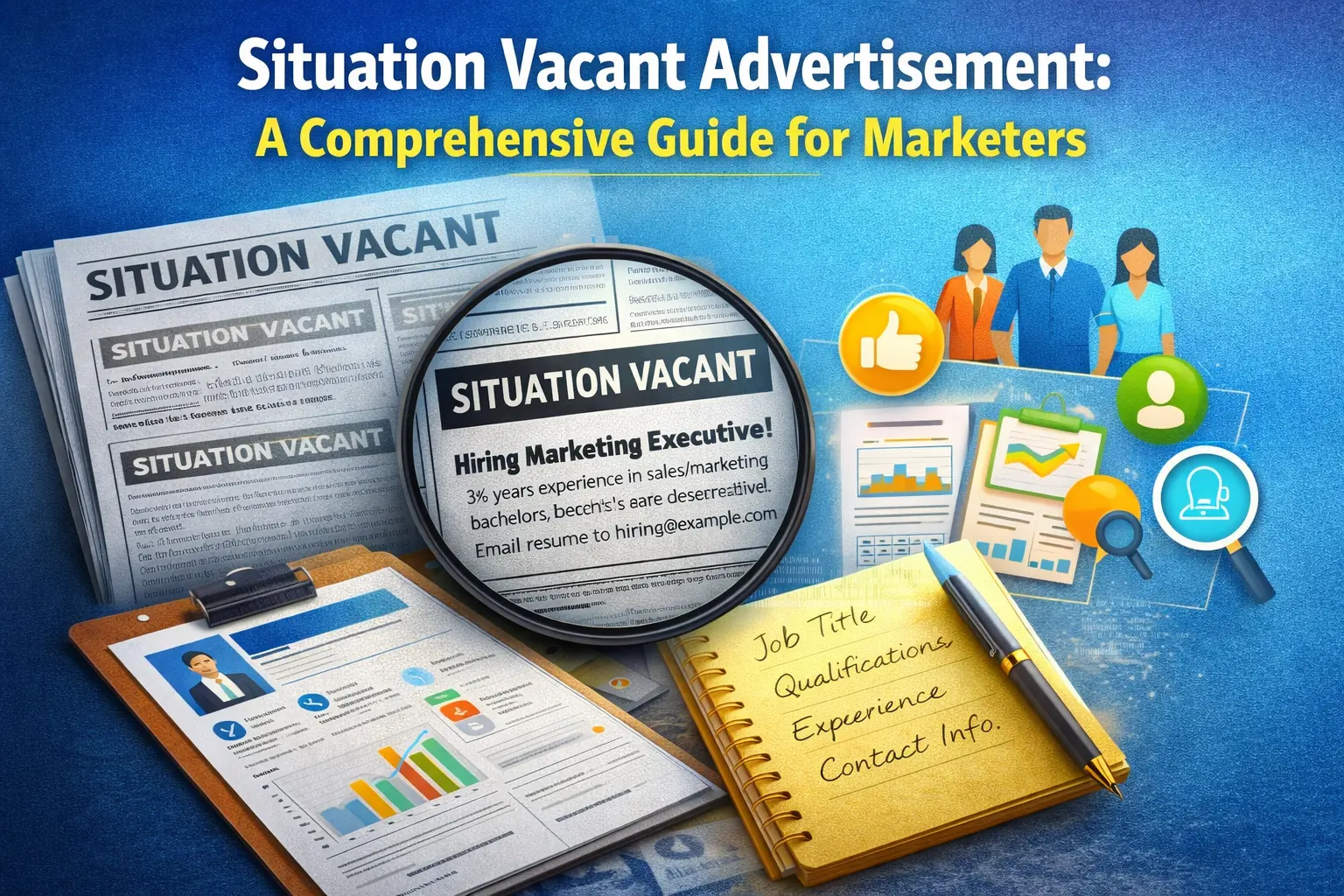 Image for featured blog: Situation Vacant Advertisement: A Comprehensive Guide for Marketers