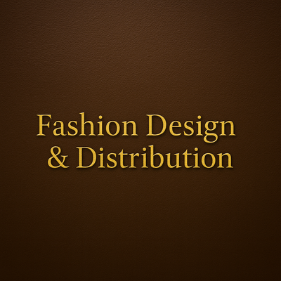 Fashion Design & Distribution