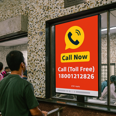 Ticket Window Digital Screen