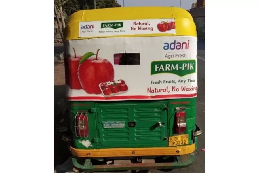 Non-Traditional Media Auto Rickshaw Advertising in Delhi