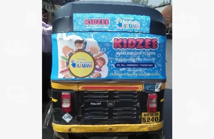 Non-Traditional Media Auto Rickshaw Advertising in Pune
