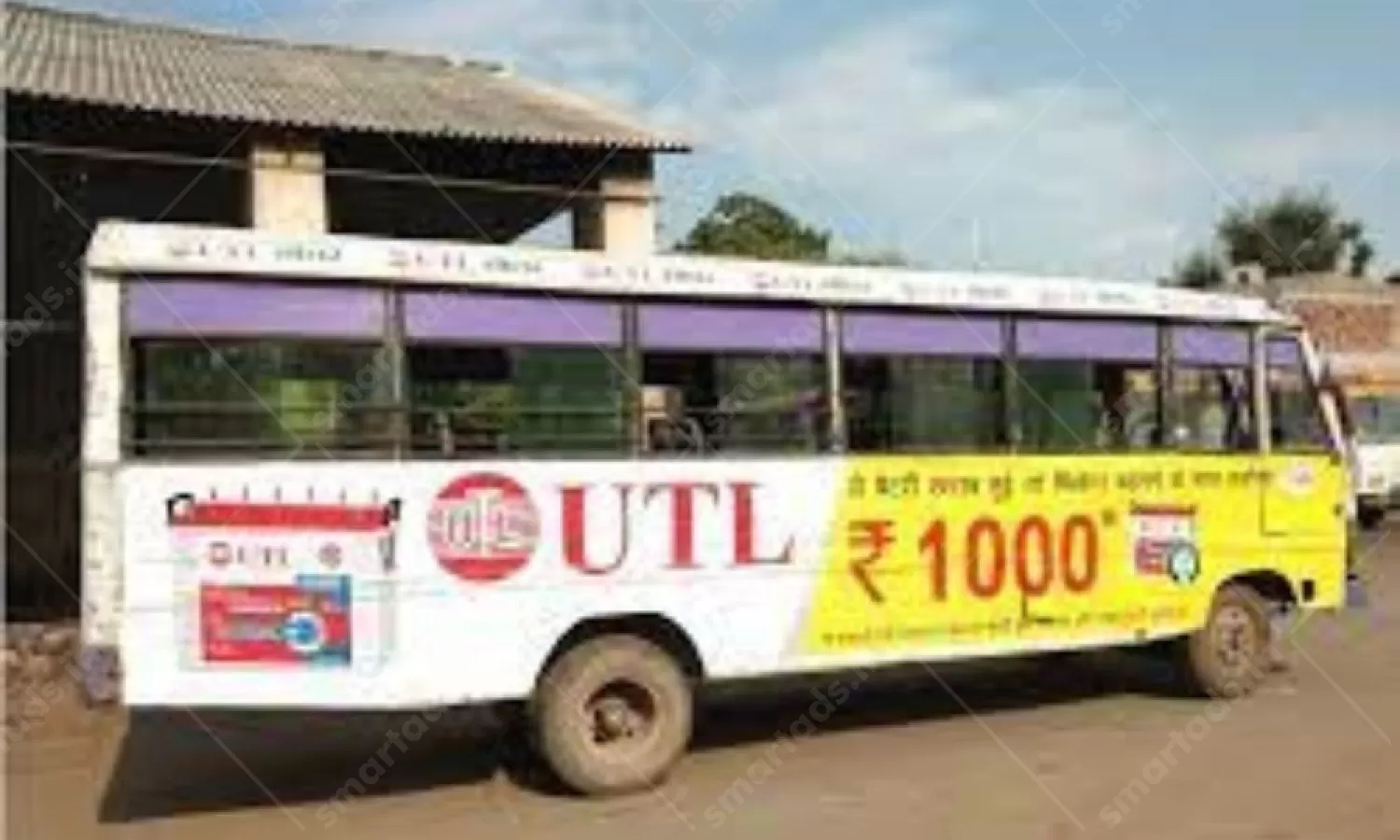 Non-Traditional Media Bus Advertising in Agra