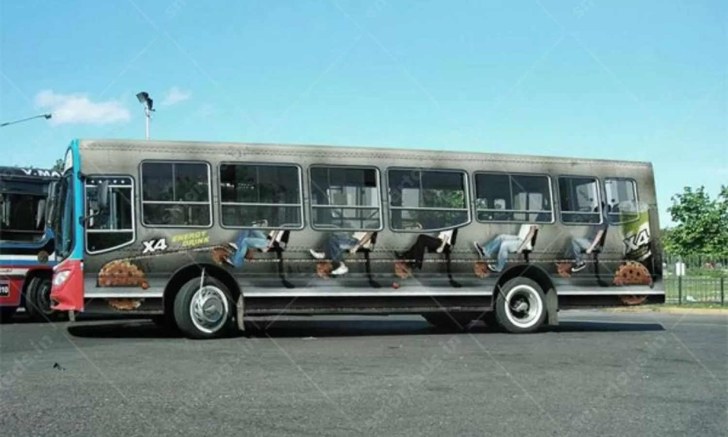 Non-Traditional Media Bus Advertising in Gorakhpur
