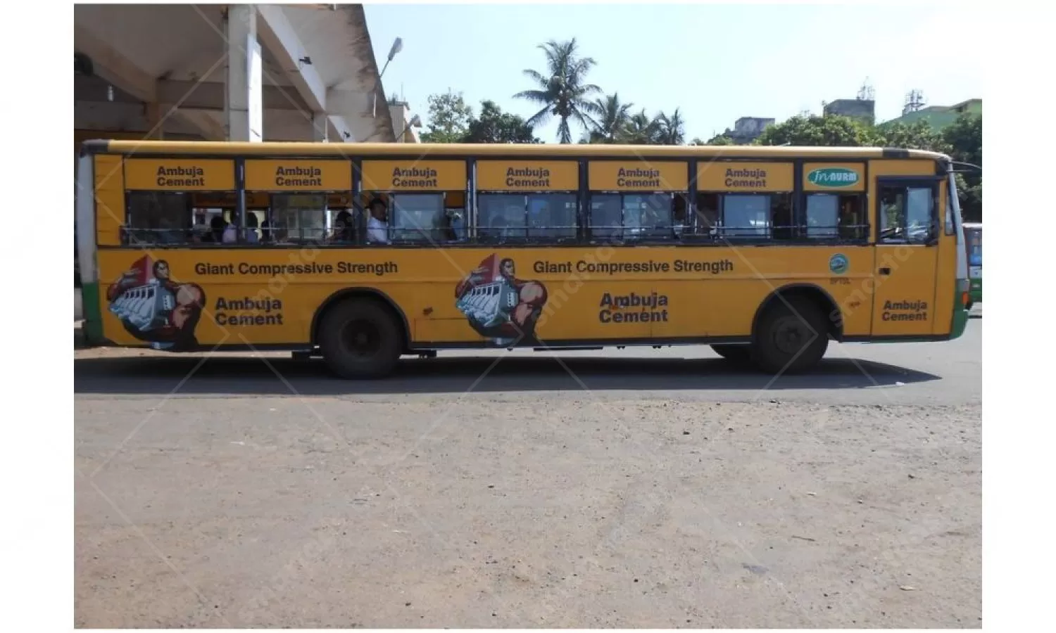 Non-Traditional Media Bus Advertising in Lucknow