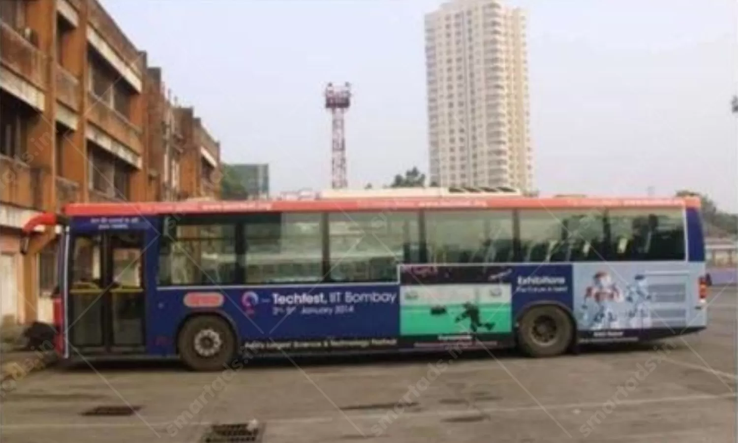 Non-Traditional Media Bus Advertising in Thane