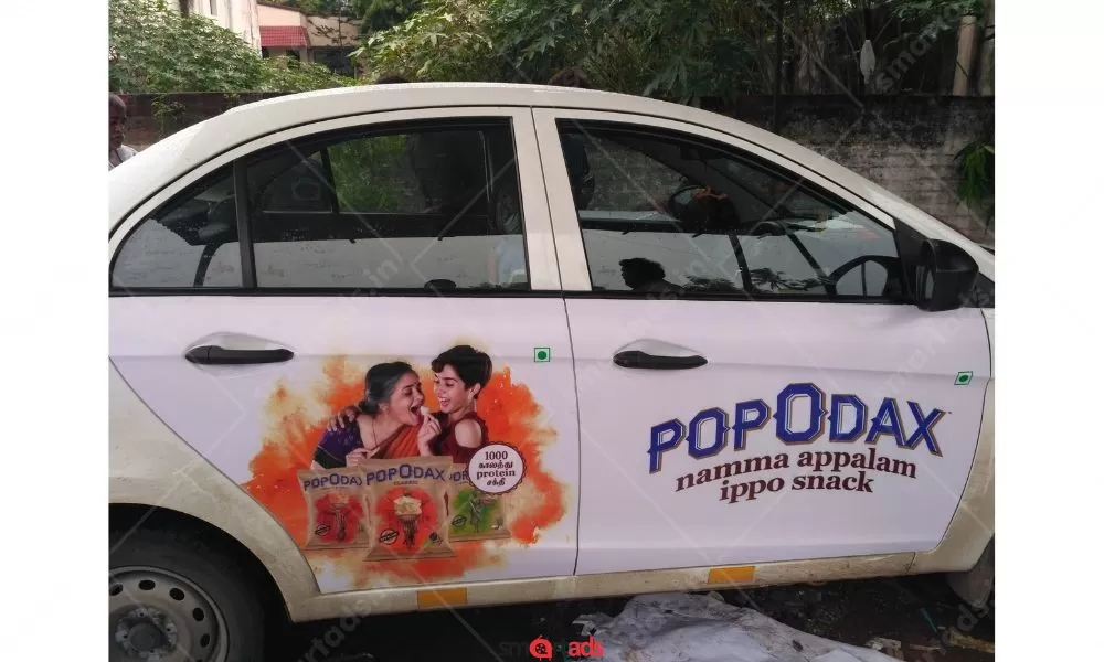 Non-Traditional Media Cab Branding Advertising in Ahmedabad