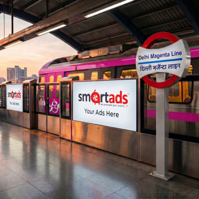 Metro Station Delhi Magenta Line