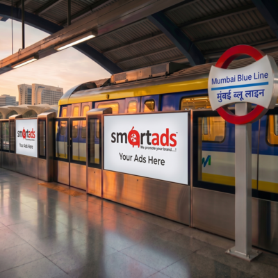 Metro Station Mumbai Blue Line