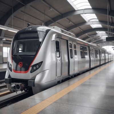 Metro Train Ahemdabad