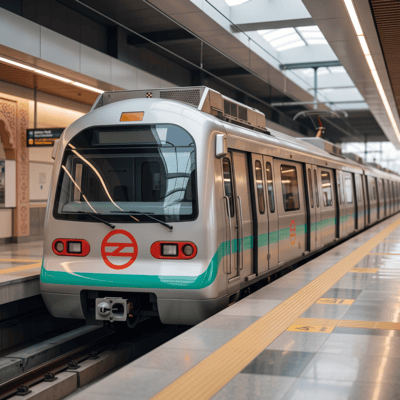 Metro Train Bahadurgarh