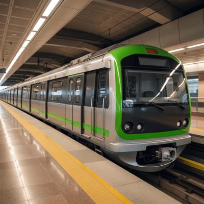 Metro Train Bangalore Green Line