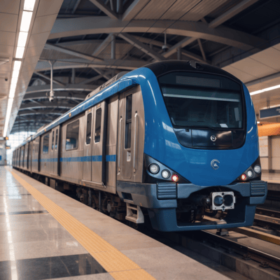 Metro Train Chennai Blue Line