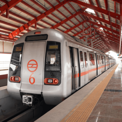 Metro Train Delhi Red Line