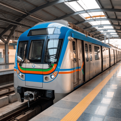 Metro Train Hyderabad Green Line