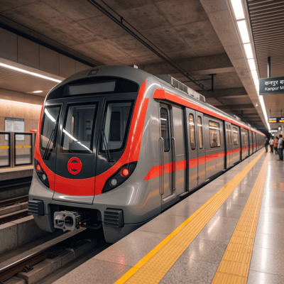 Metro Train Kanpur