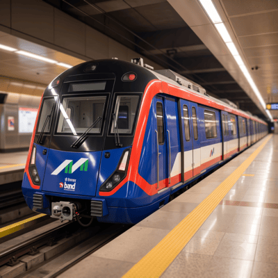 Metro Train Mumbai Red Line