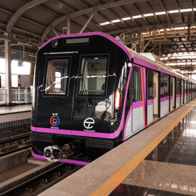 Metro Train Pune Purple Line