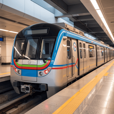Metro Train Secunderabad