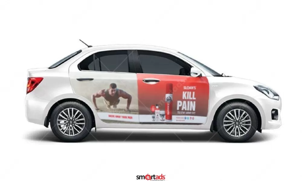 Non-Traditional Media Cab Branding Advertising in Kolkata