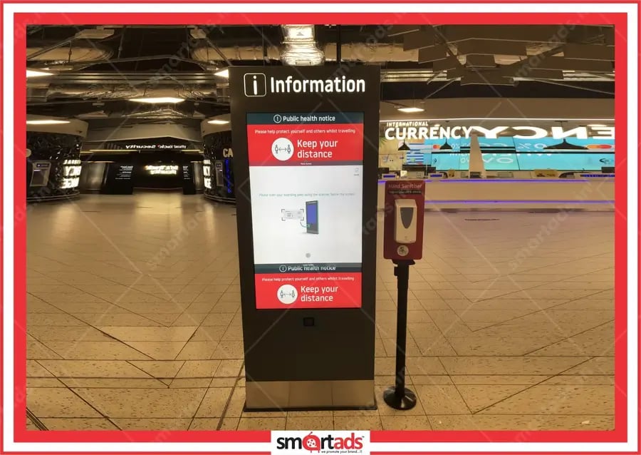 Totem media advertisement