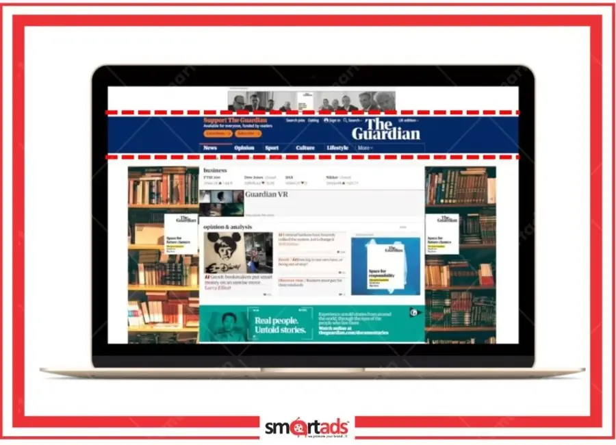 Billboard Banner media advertisement