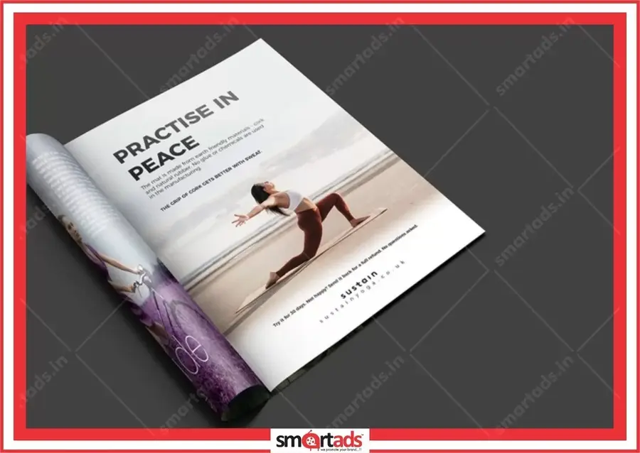 Full Page media advertisement