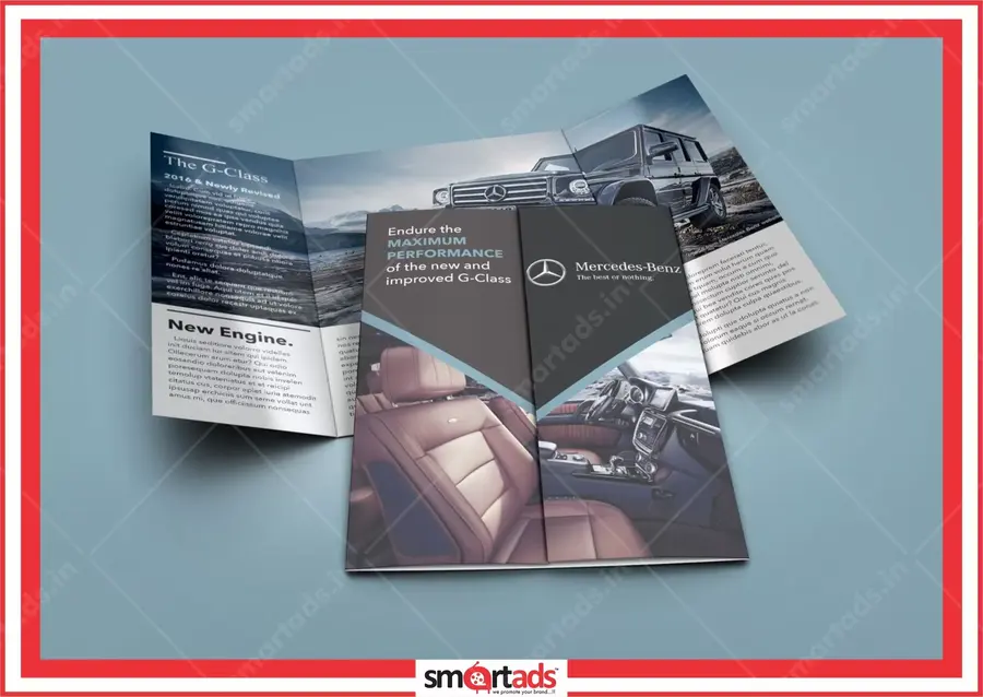 Gate Fold media advertisement