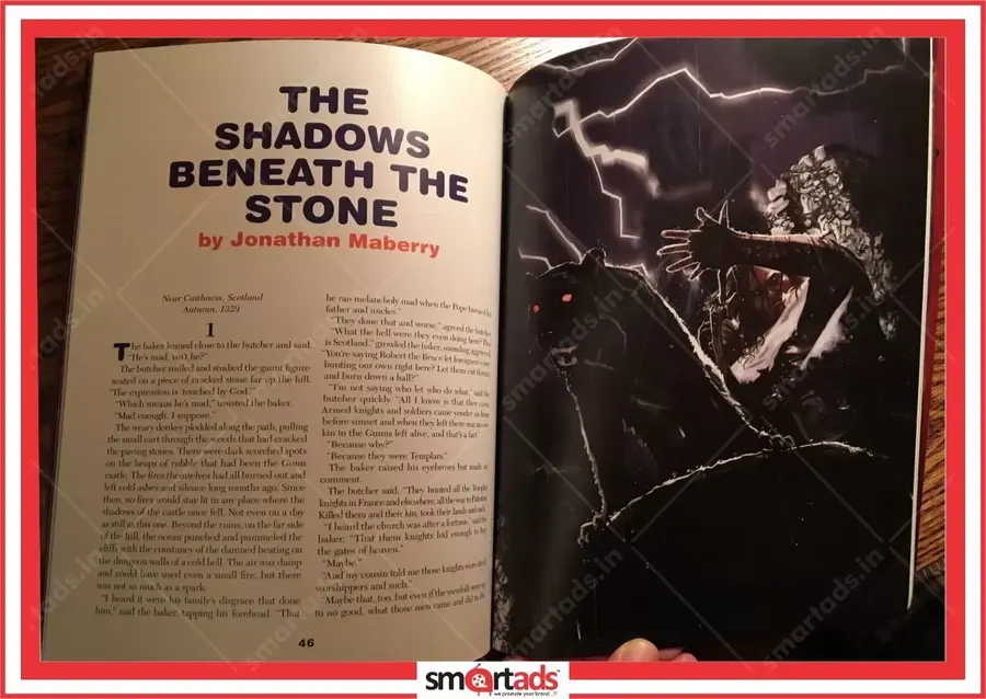 Inside Back Cover media advertisement