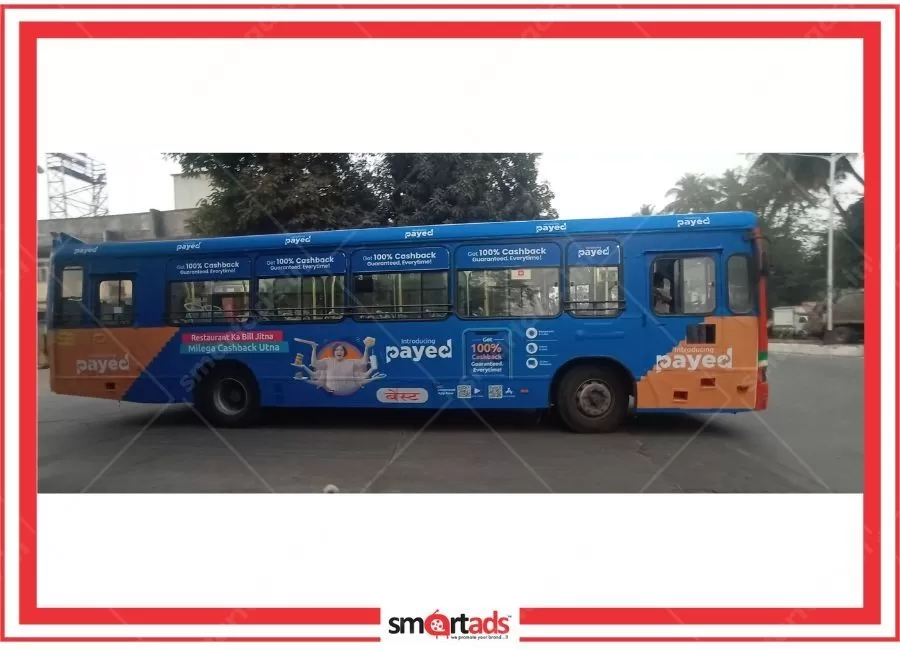 Full Bus Wrap media advertisement