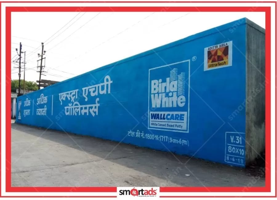 Wall Painting media advertisement