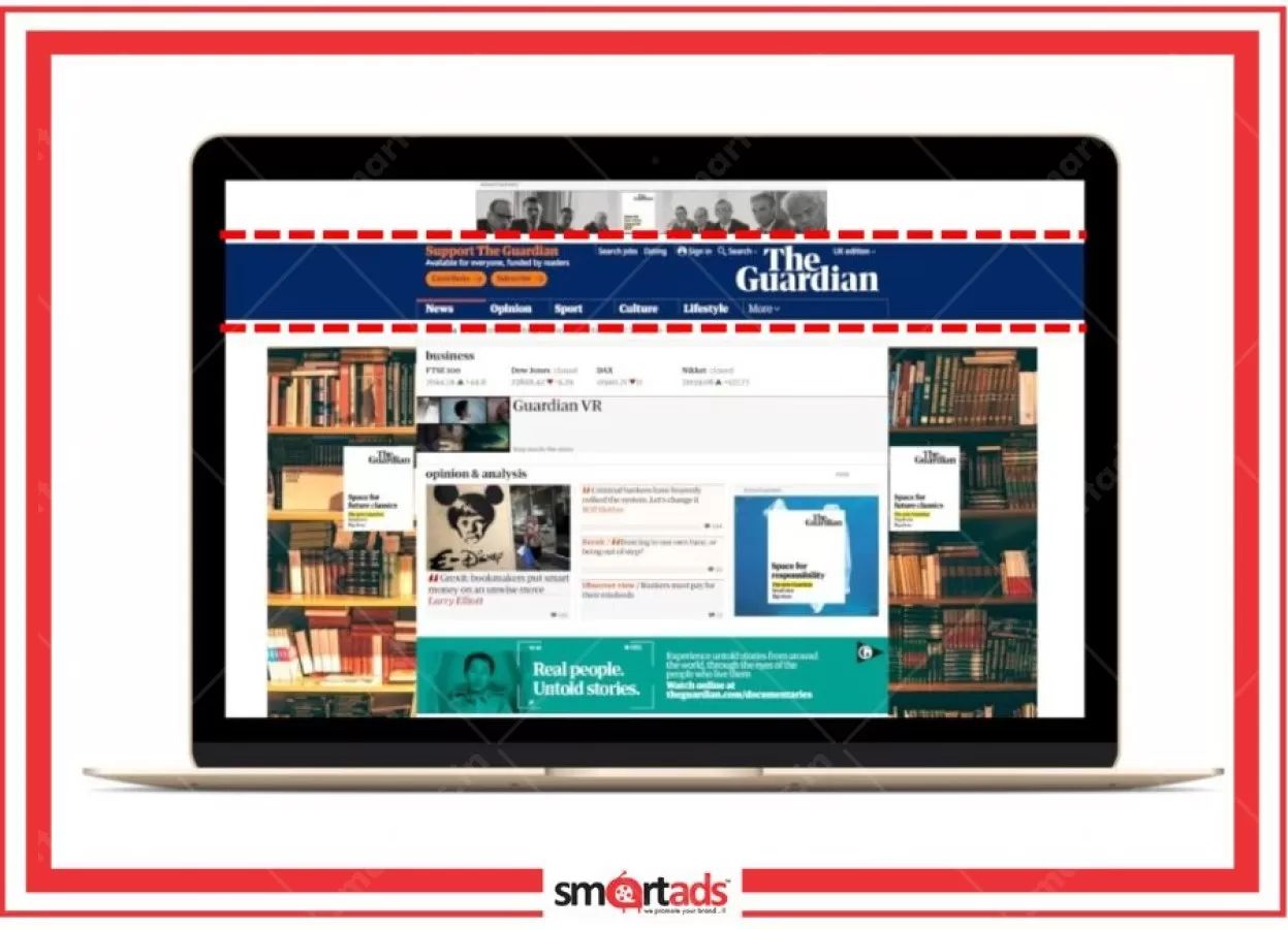 Billboard Banner media advertisement