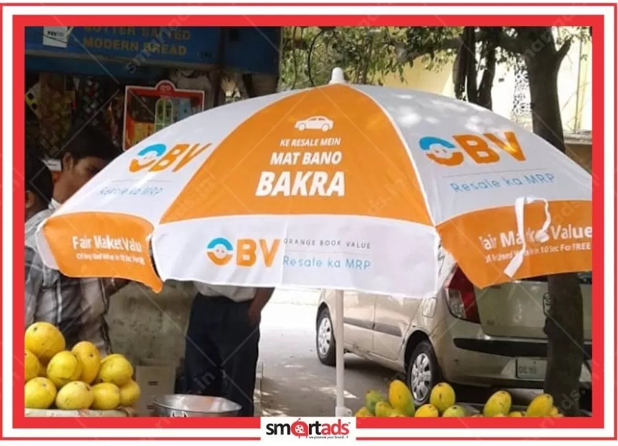 10 Feet Umbrella media advertisement