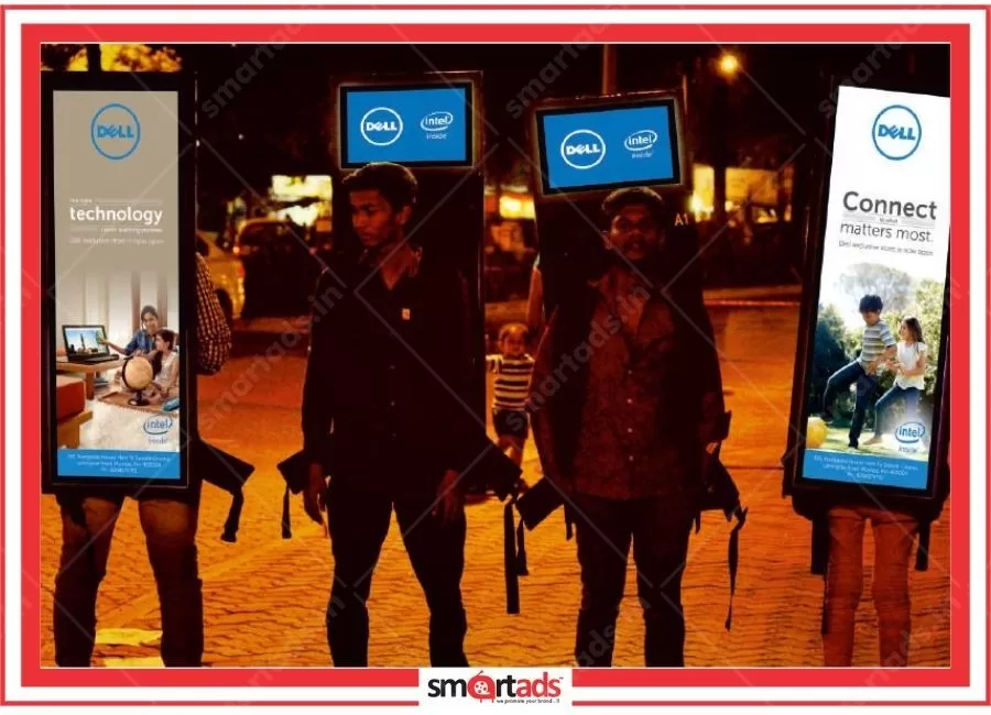 Back Lit media advertisement