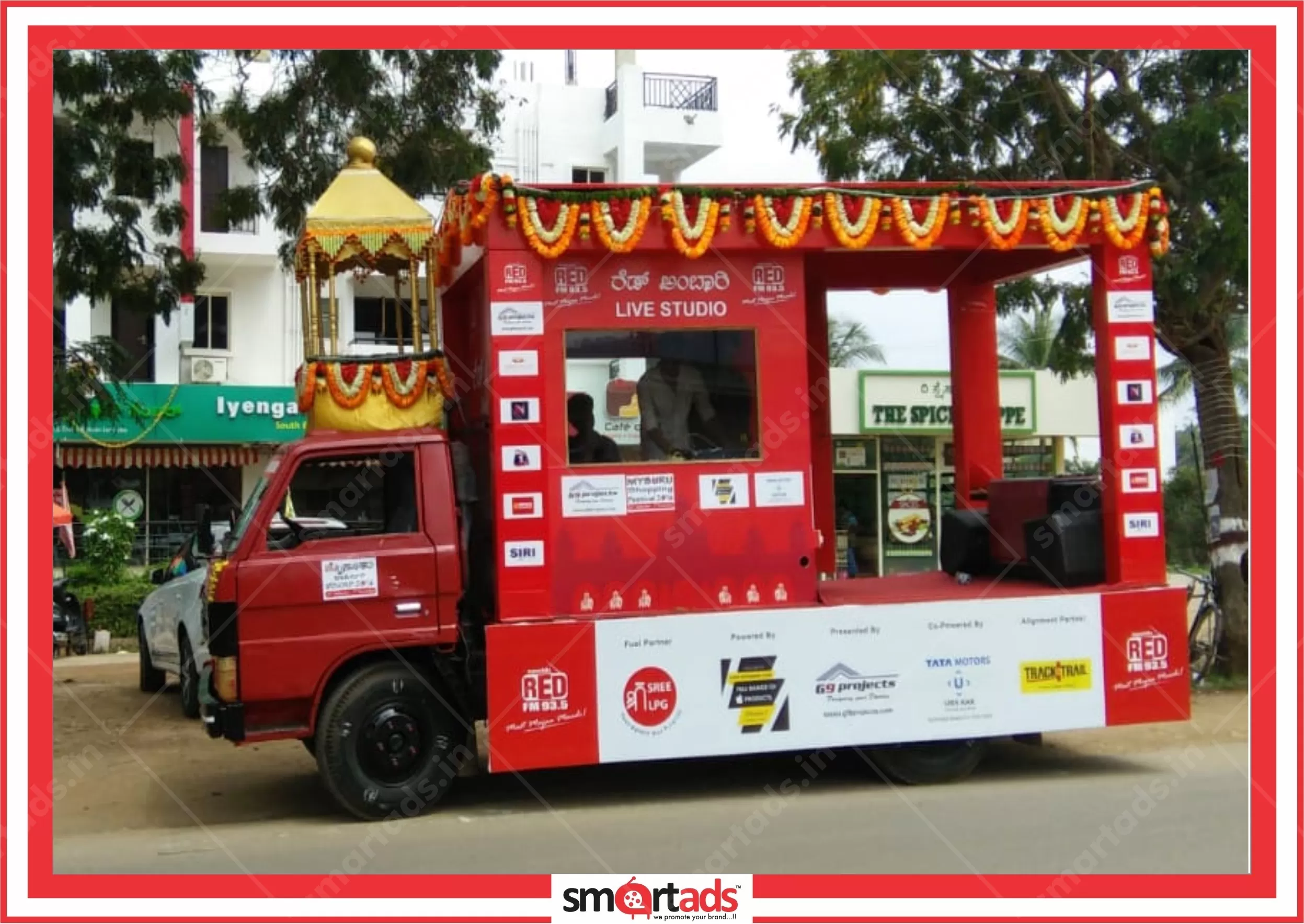Big Vehicle Tata-407 media advertisement