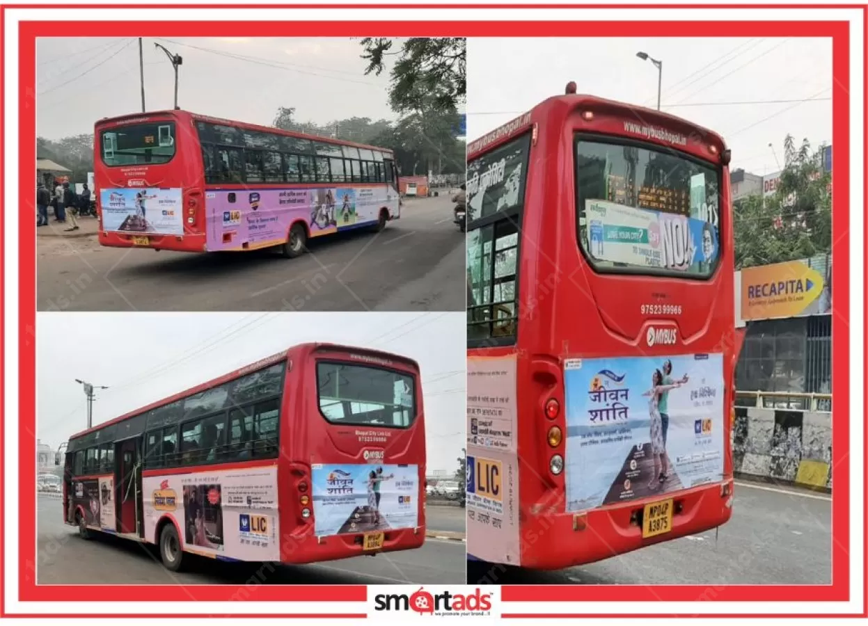 Bus Combo Panel media advertisement