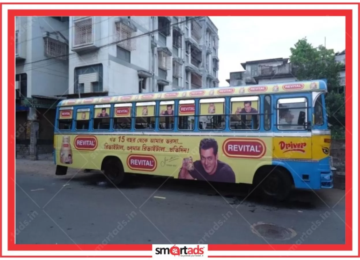 Bus Combo Panel media advertisement