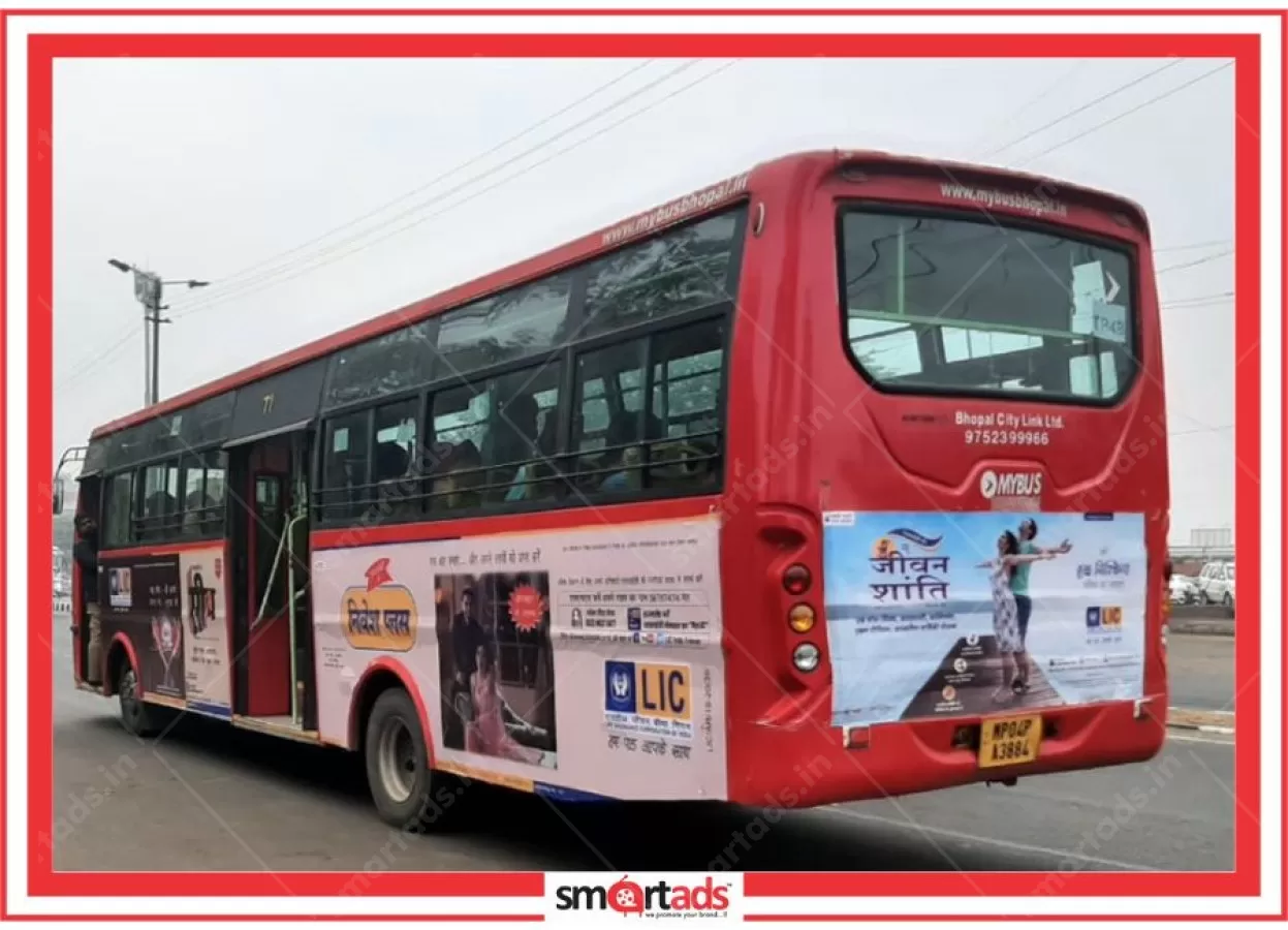 Bus Combo Panel media advertisement