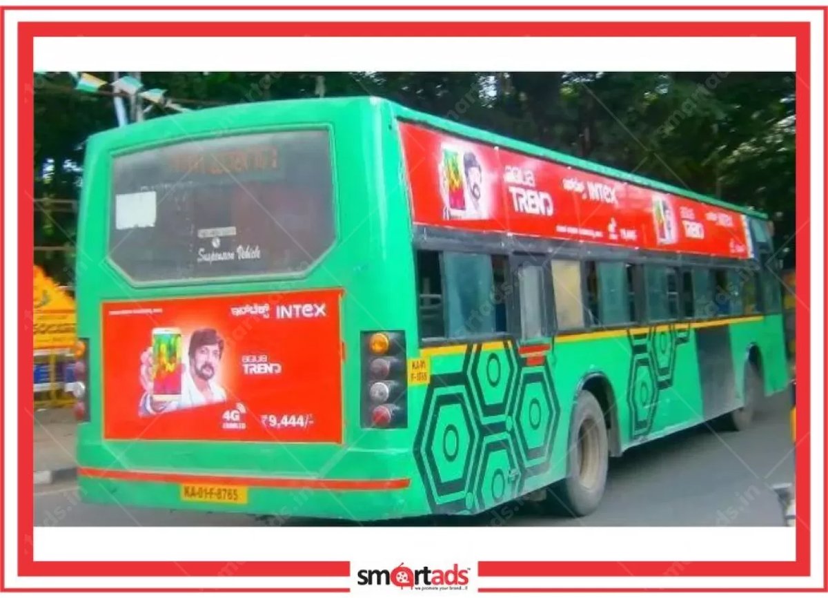 Bus Combo Panel media advertisement