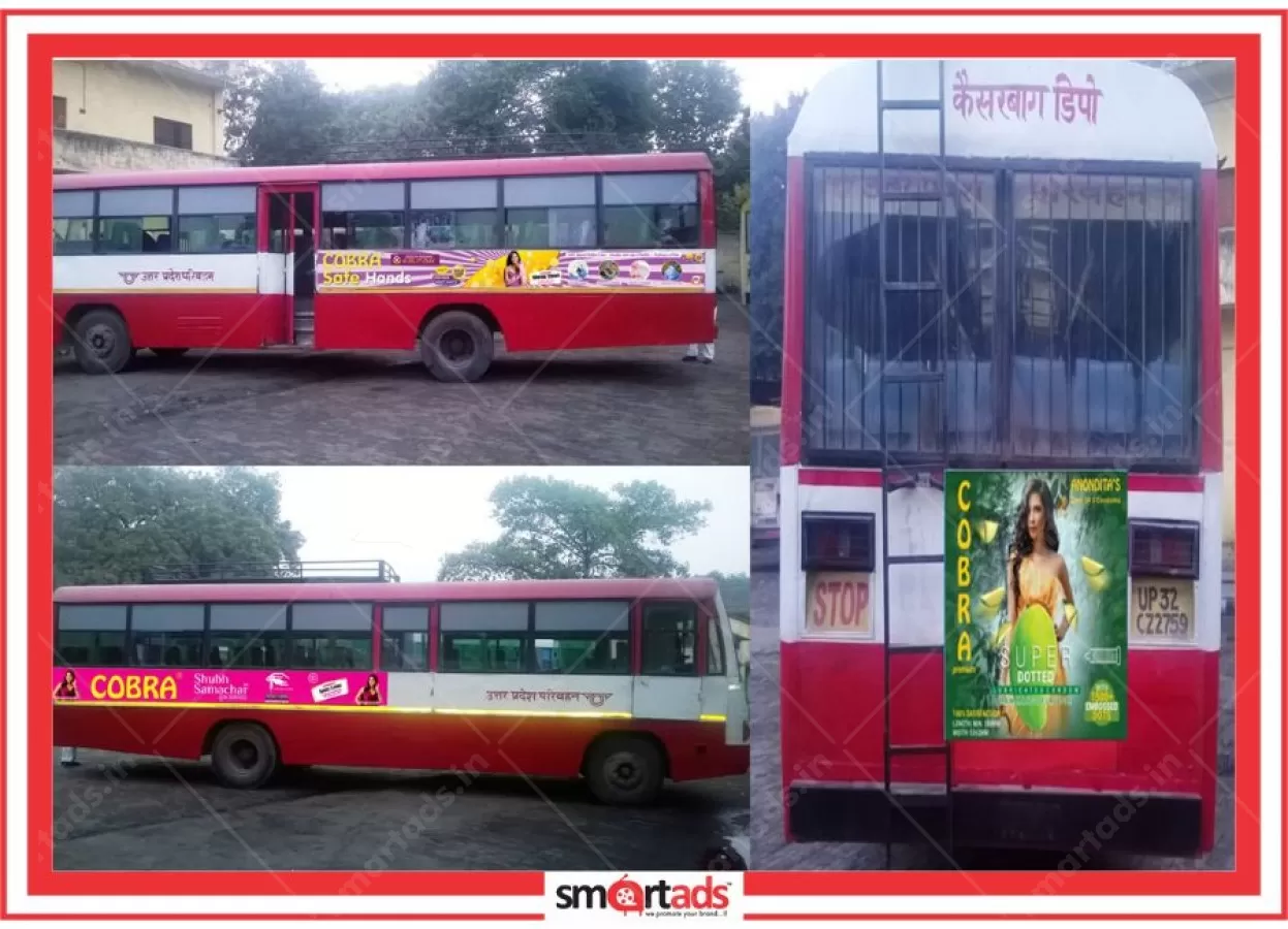 Bus Combo Panel media advertisement