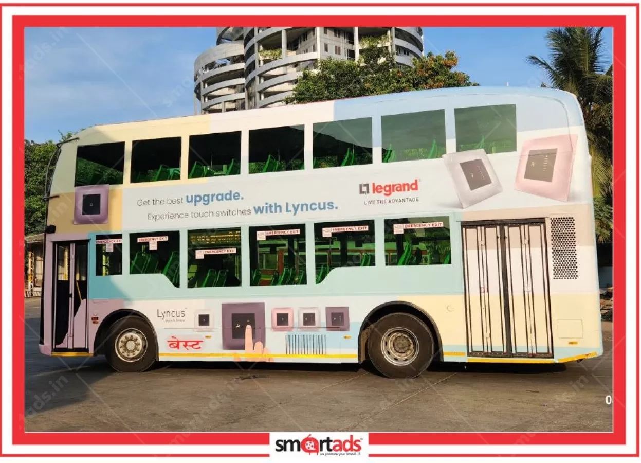 AC Double Decker media advertisement