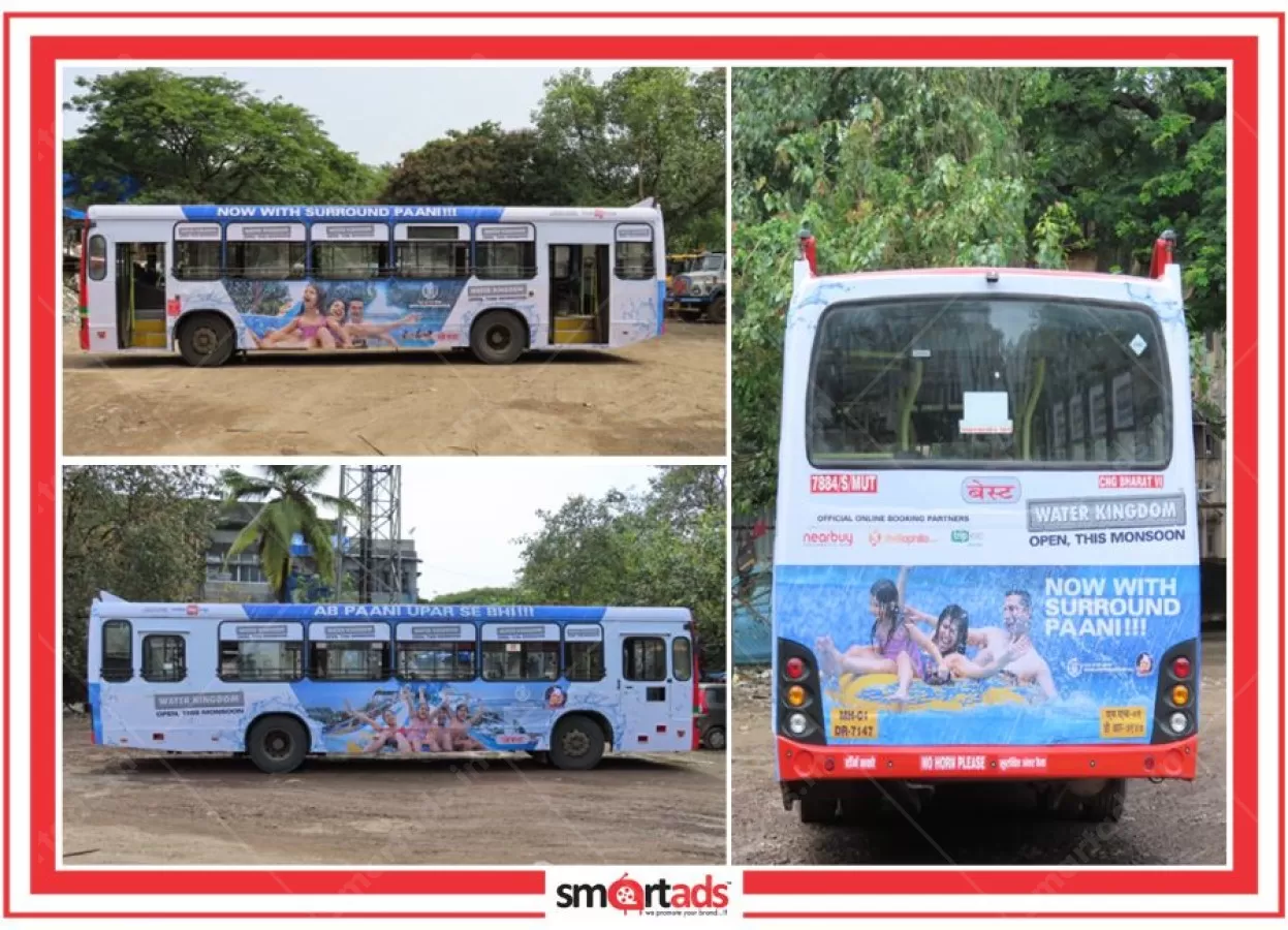 Full Wrap media advertisement