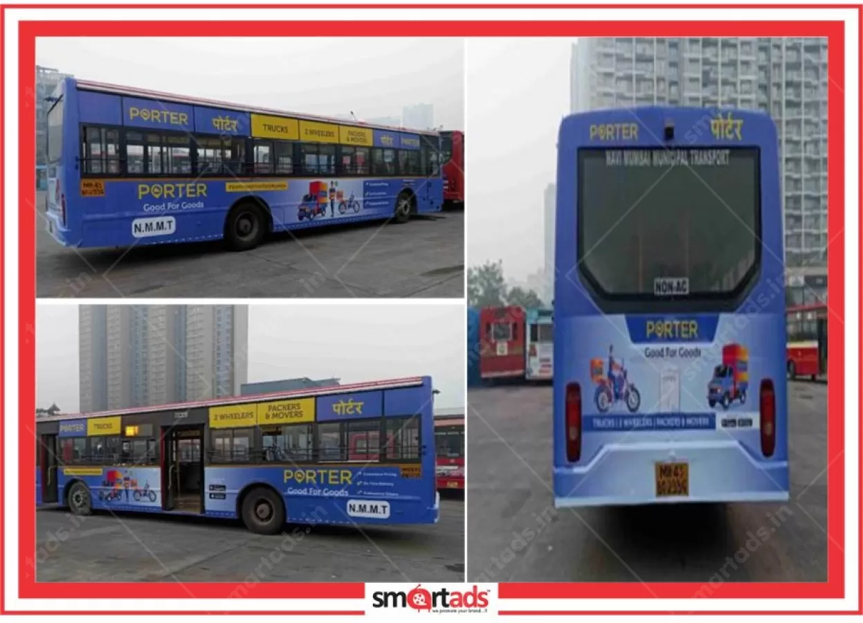 Full Bus Wrap media advertisement