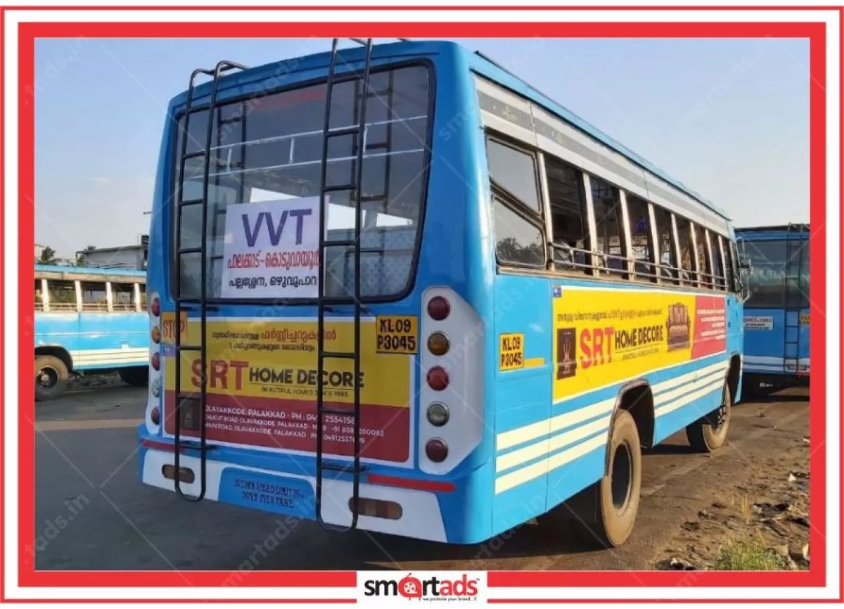 Bus Combo Panel media advertisement